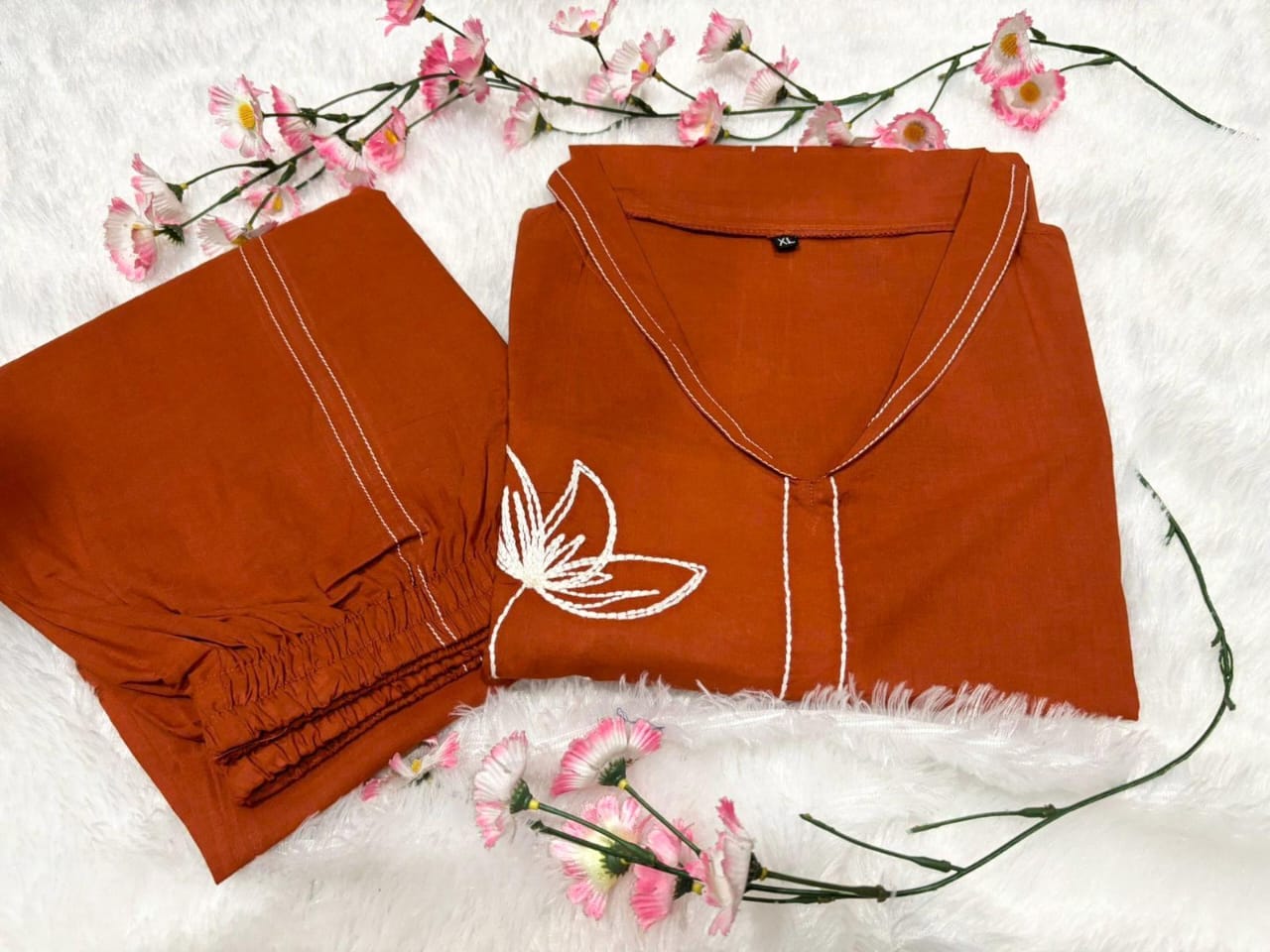 JAIPUR Terracotta Elegance Co-ord Set