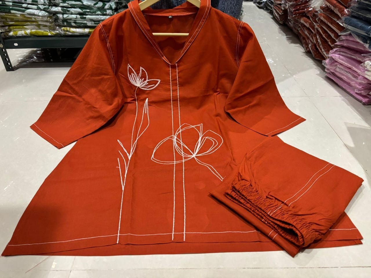 JAIPUR Terracotta Elegance Co-ord Set