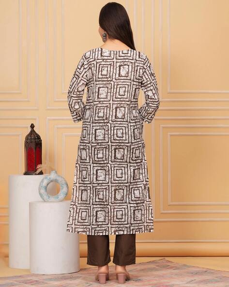 Jaipur Dusky  Procion Printed Suit Set With Dupatta