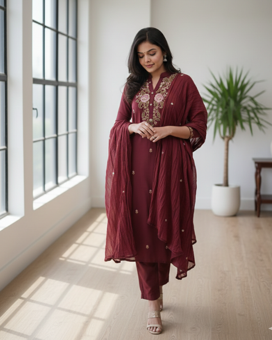 Jaipur Premium Pure Cotton Suit Set