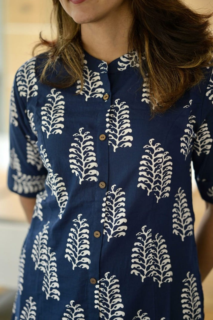 Jaipur Premium  Casual Elegance In Indigo