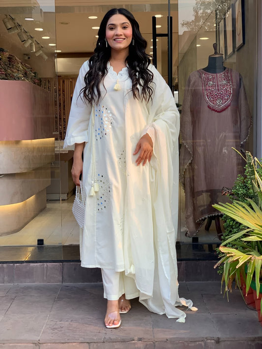 Mirror Work Elegant Ethnic Wear for Women