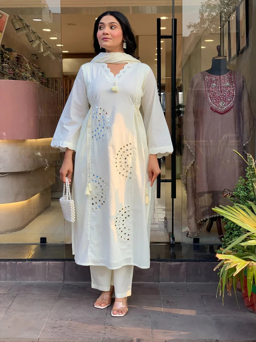 Mirror Work Elegant Ethnic Wear for Women