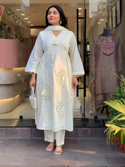 Mirror Work Elegant Ethnic Wear for Women